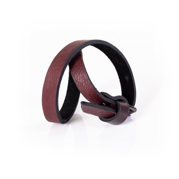 The Leather Double Wrap Bracelet