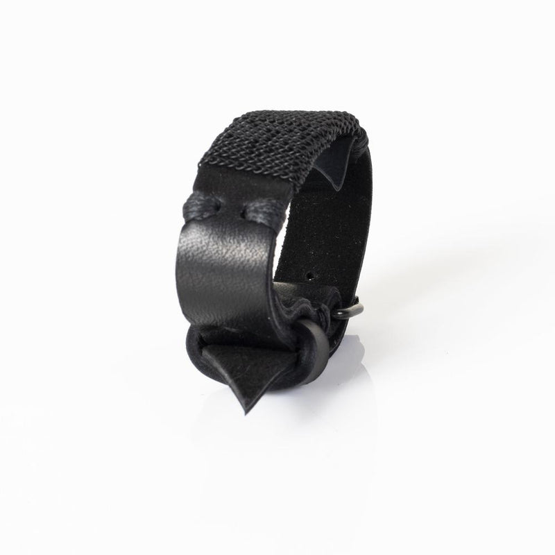 Exaggerated Skull Wide Leather Wristband Bracelet – GTHIC