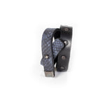 The Leather Double Wrap Bracelet With Studs