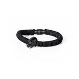 The Black Hematite Skull Bracelet