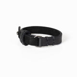 The Minimalist Black Leather Bracelet
