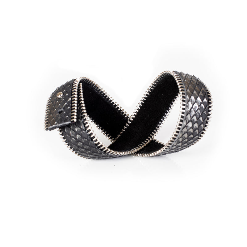 The Double Wrap Zipper Bracelet