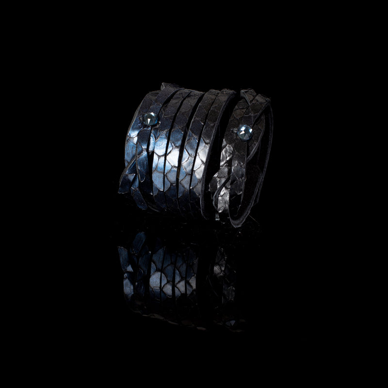 The Multi Strand Leather Cuff